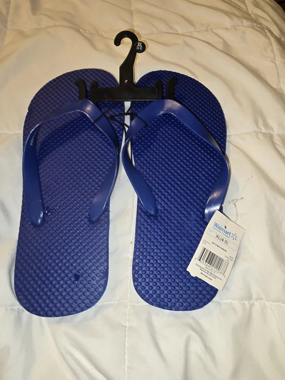 Walmart Kids' Blue Flip Flops - Comfortable Summer Sandals